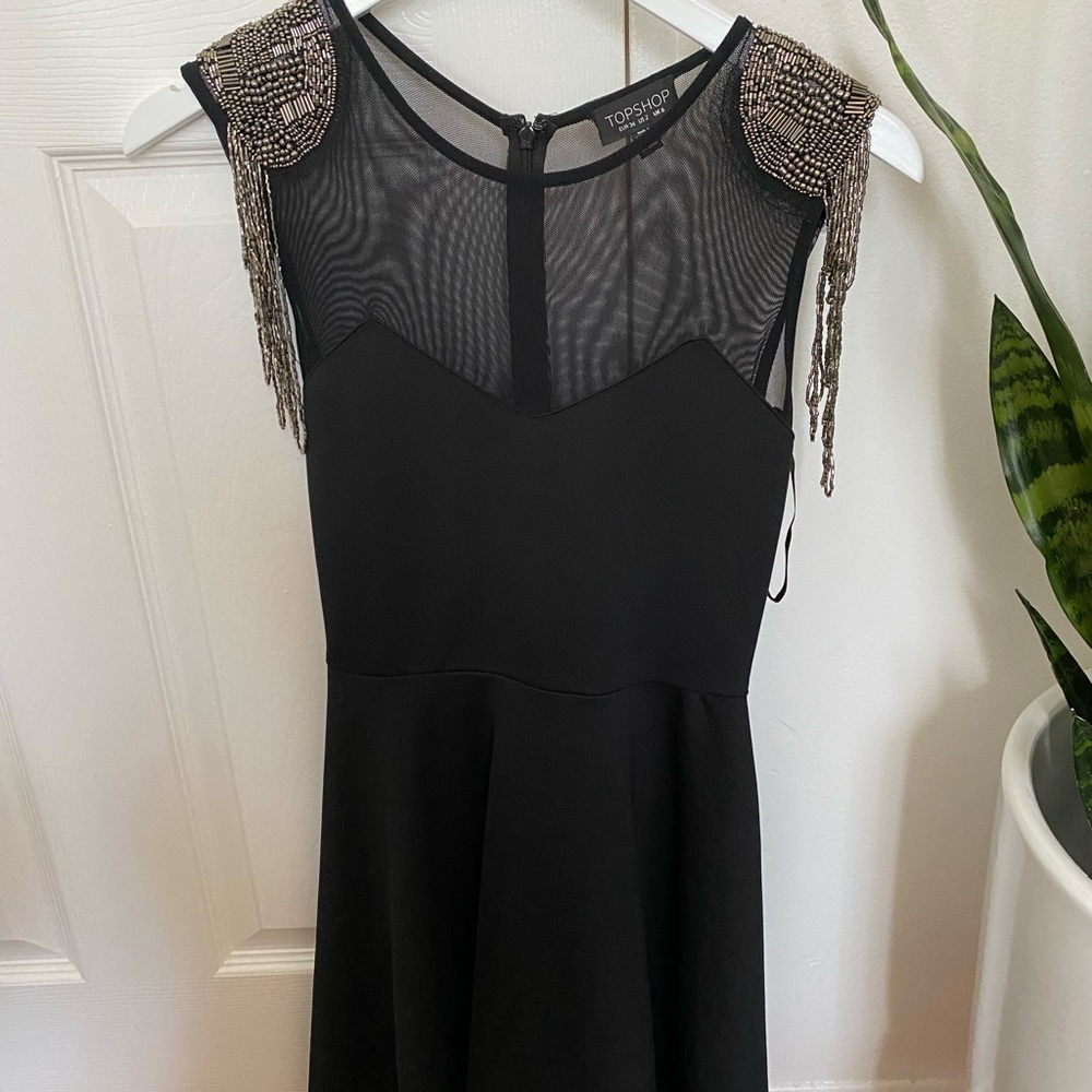 TOPSHOP BLACK DRESS